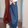Laiad denim püksid