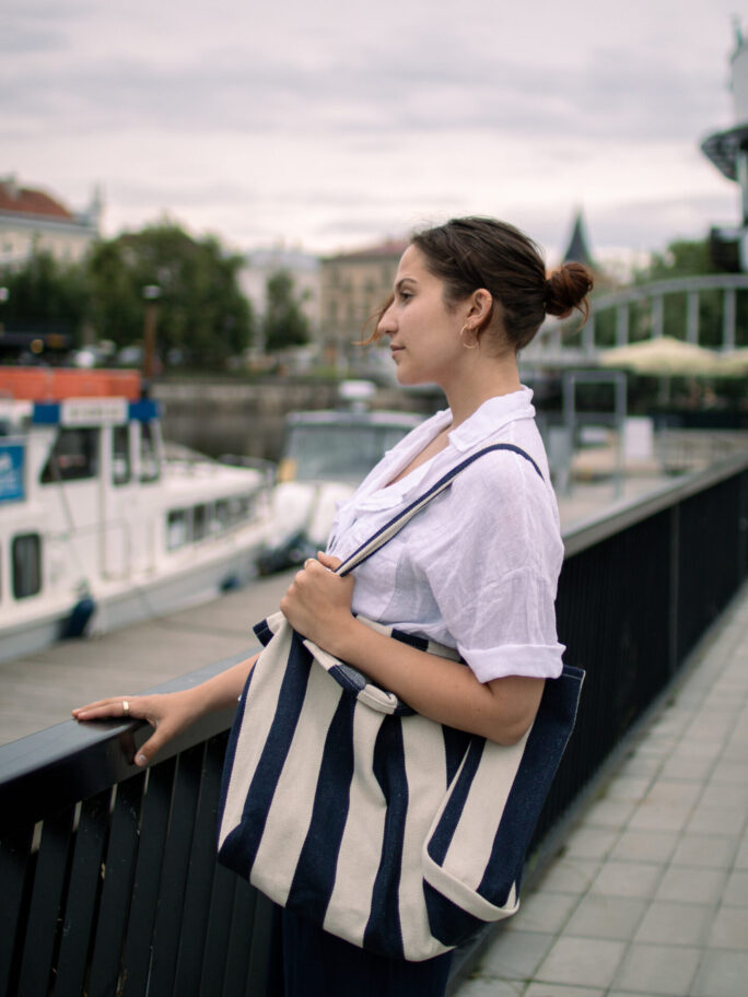 Triibuline totebag