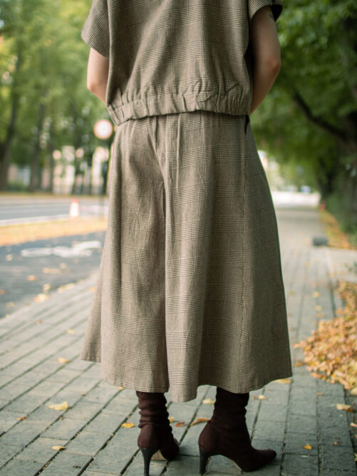 Lühike ruuduline jakk - Image 8