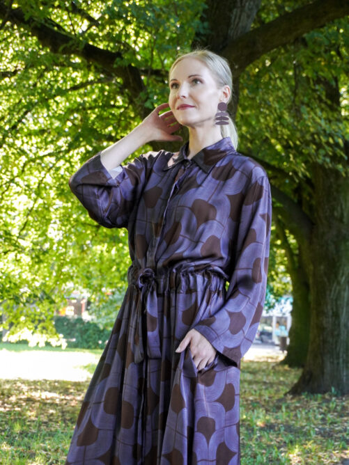 Kirju taskutega kleit - Image 3