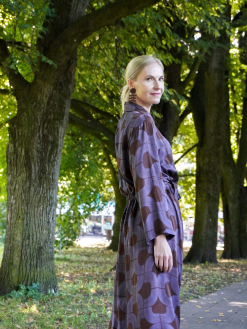 Kirju taskutega kleit - Image 4