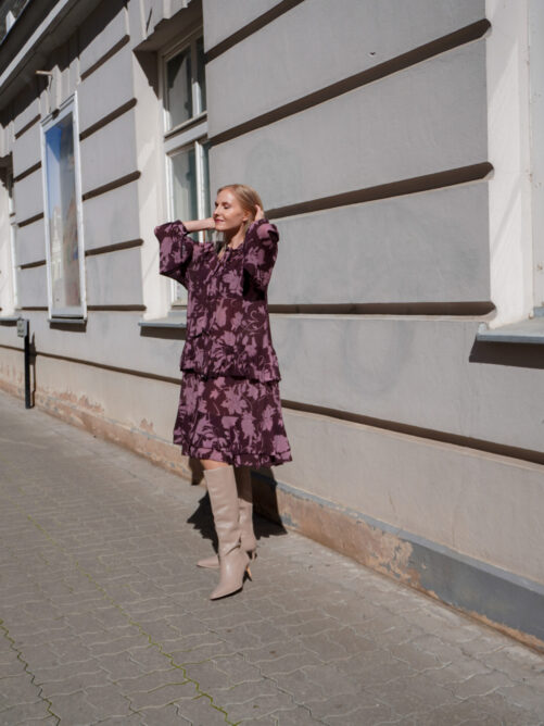 Lilla kirju kleit - Image 2