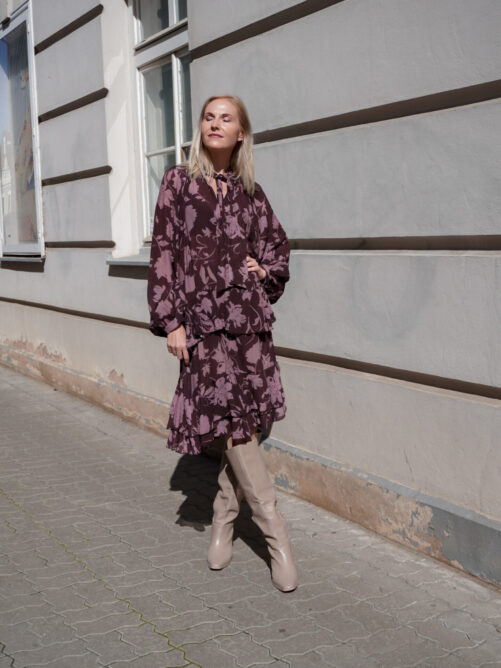 Lilla kirju kleit - Image 4