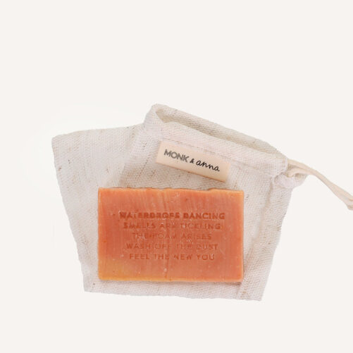 Monk & Anna looduslik seep näole ja kehale - french pink clay + vervain - Image 3