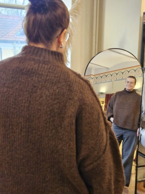 Avar mohäärisegune villane kampsun - Image 3