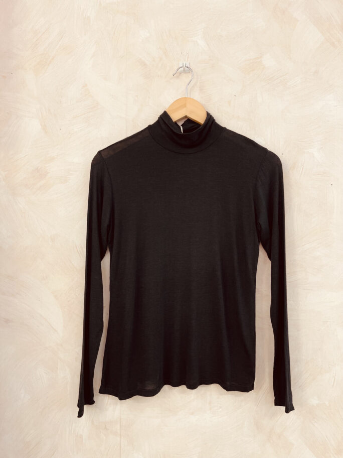 Kõrge kraega kašmiirisegune pullover