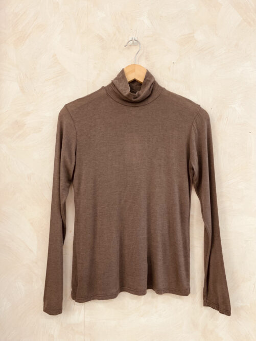 Kõrge kraega kašmiirisegune pullover