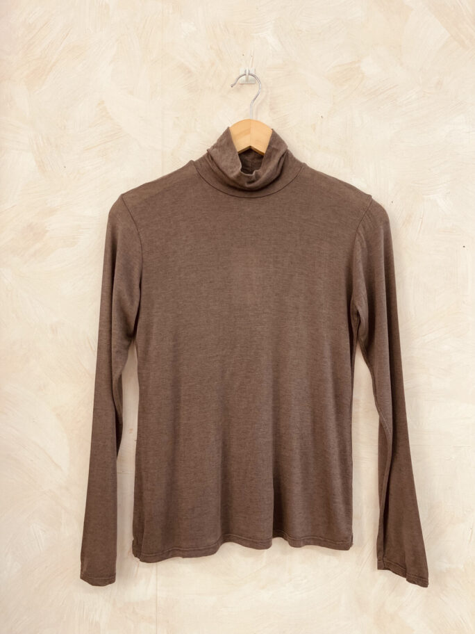 Kõrge kraega kašmiirisegune pullover