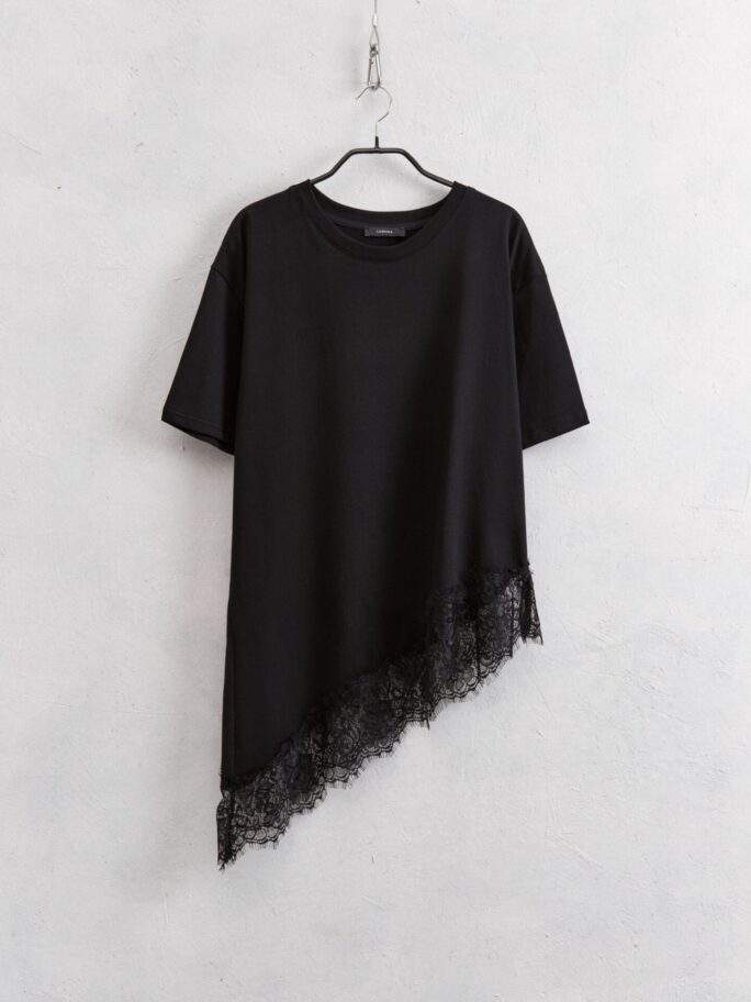 Asümeetriline pitsiga särk