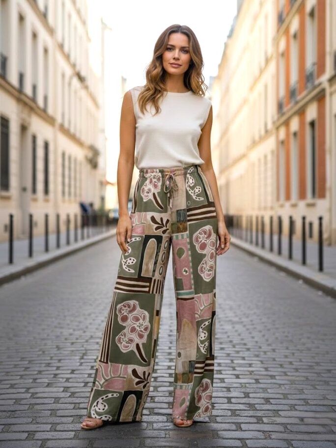 Siidisegused püksid