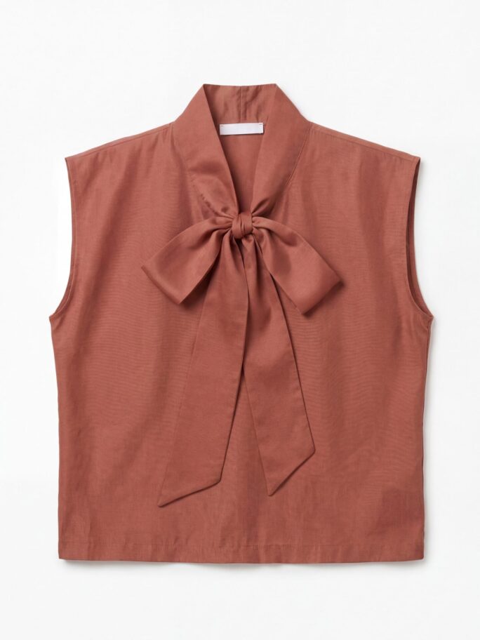 Pruunikas õhuline pluus